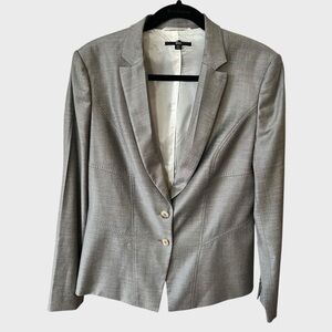 Hugo Boss Gray Women's Blazer